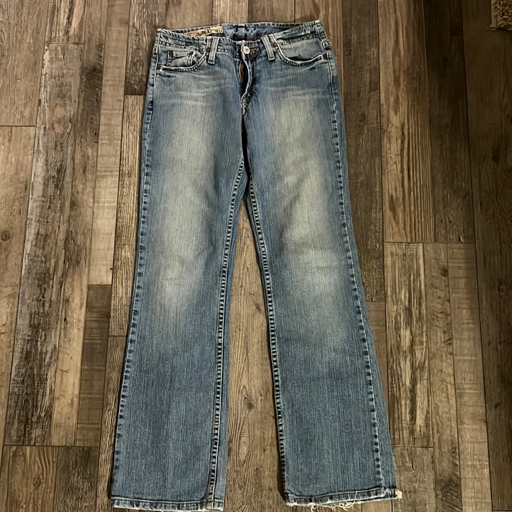 Lucky denim midrise 26x32 light wash